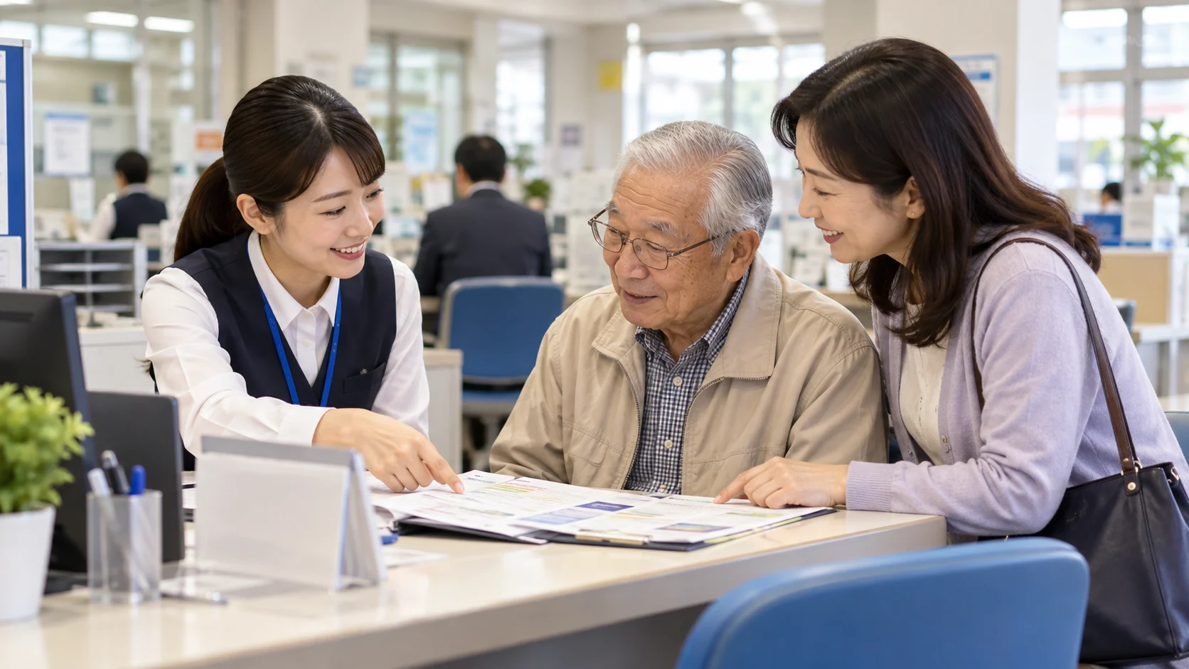 Atendimento acolhedor em serviço público no Japão.